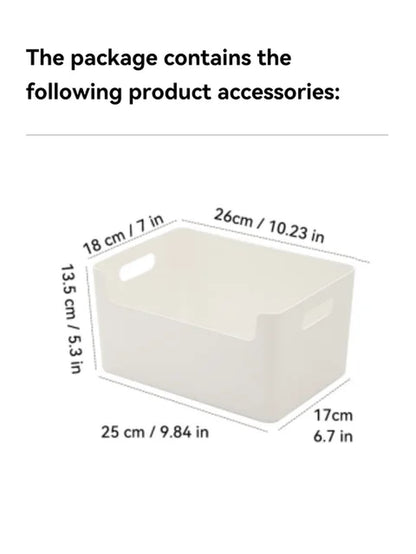 Cabinet Storage Box Large Capacity Kitchen Utensil Cutlery Organizer Box Multifunctional Kitchen Storage Organization