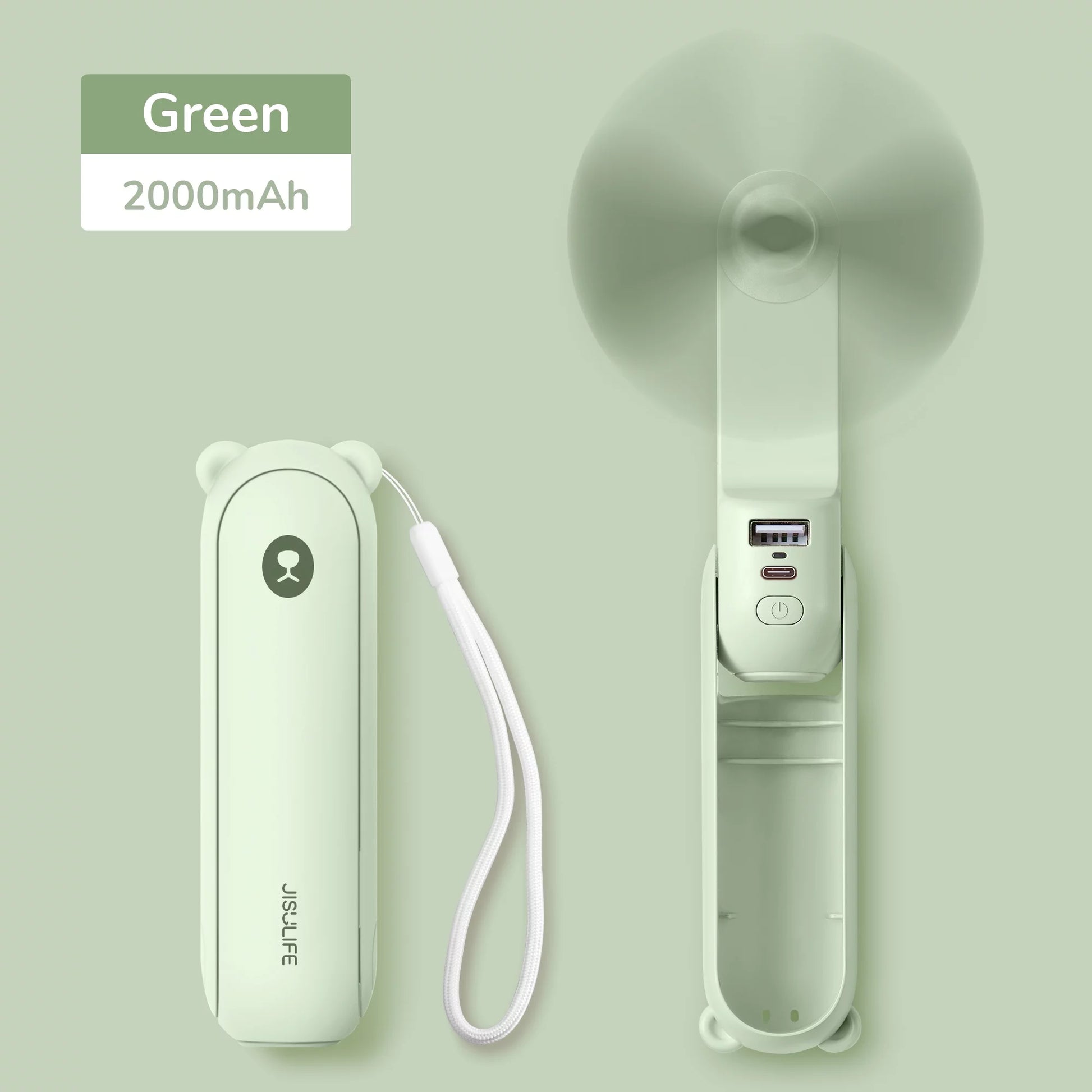 Handheld Mini Fan, 3 in 1 Hand Fan, USB Rechargeable Small Pocket Fan [12-19 Working Hours] with Power Bank, Flashlight Feature,Portable Fan for Travel, Gifts for Women/Adults/Mom/Her