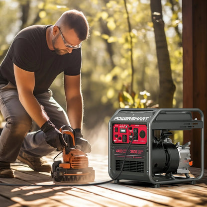 4400-Watt Gasoline Generator for Outdoor and Home Use,Epa Compliant