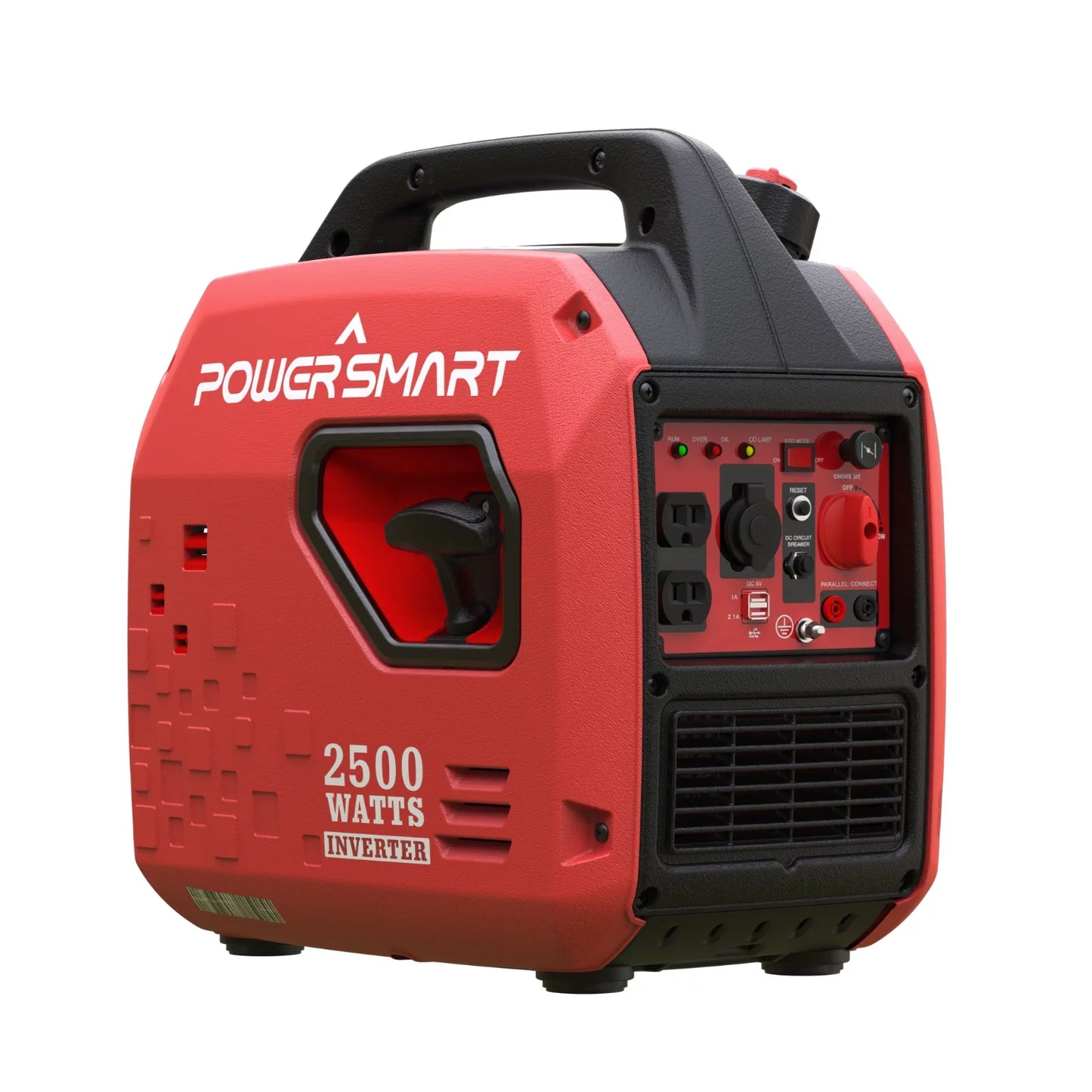2500W Portable Inverter Gas Generator,Super Quiet,Low Oil Shutdown,Ultra Lightweight for Camping