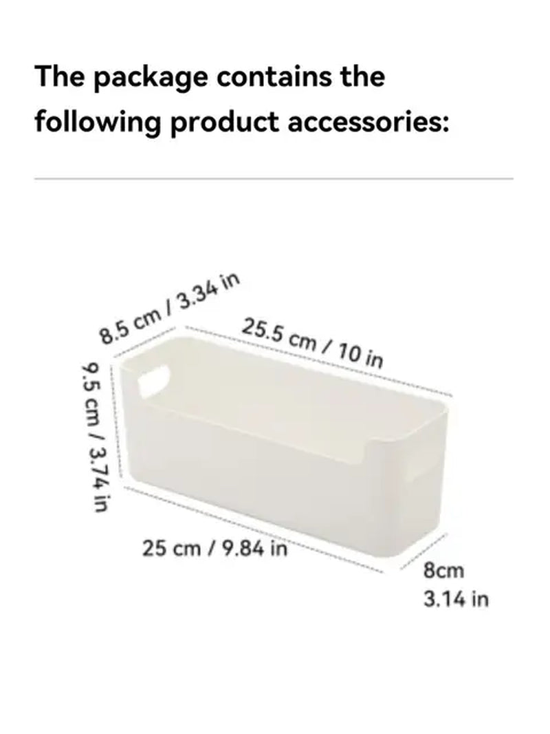 Cabinet Storage Box Large Capacity Kitchen Utensil Cutlery Organizer Box Multifunctional Kitchen Storage Organization