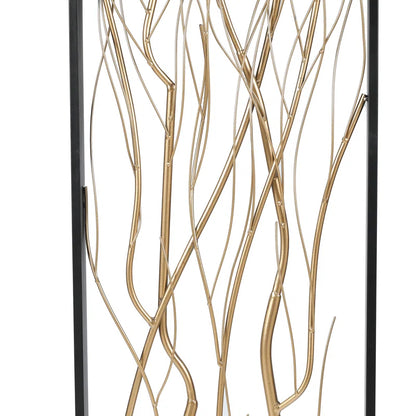 Gold Metal Branch Wall Decor Set