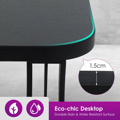 Height Adjustable Standing Desk 48X24 Inch, Electric Stand up Desk Raising Desk Ergonomic Desk Large Standing Desk with Headphone Holder & 2 Memory Function Work Desk for Home Office, Black