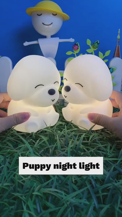 Puppy night light
